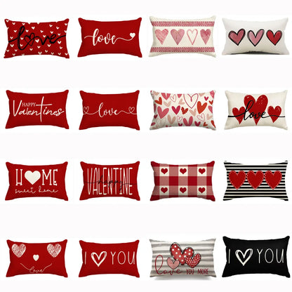 "Valentine's Day" Throw Pillow Covers