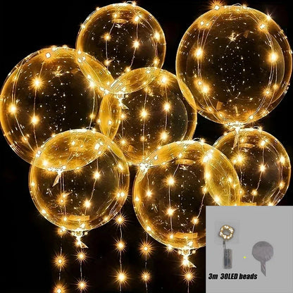 Transparent LED Balloons