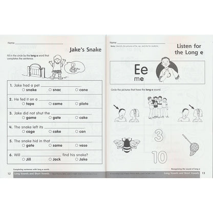 Cahier d'exercices de base sur les compétences phonétiques pour les classes 1 et 2, niveau C