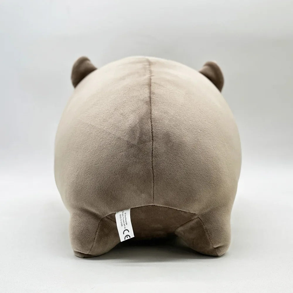 Weighted Plush Stuffed Animal Pillow - Hippopotamus