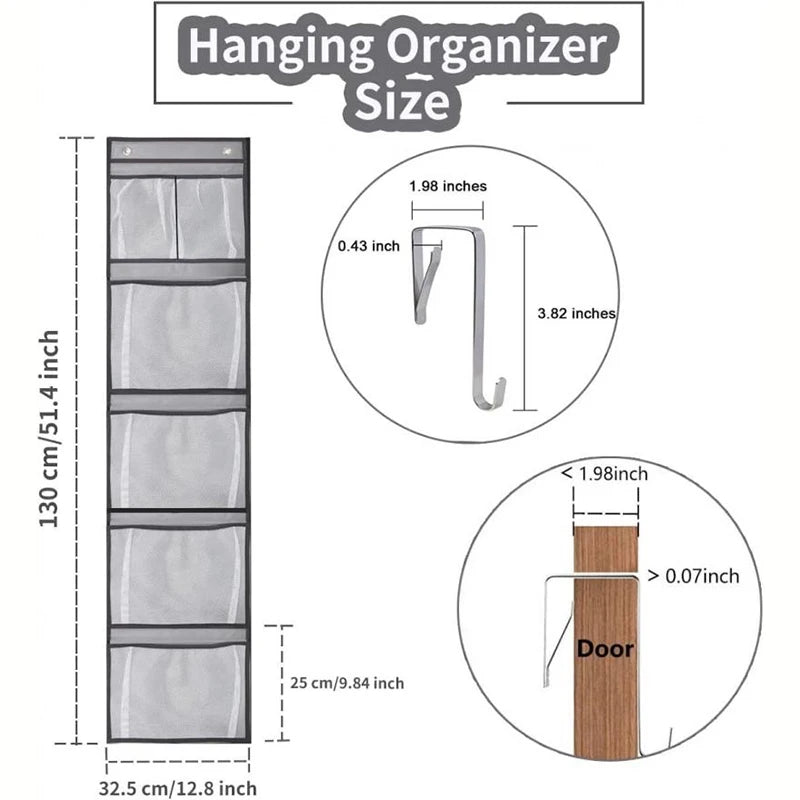 Over The Door Large Pocket Organizer