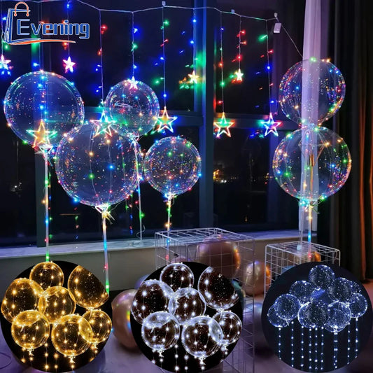 Transparent LED Balloons