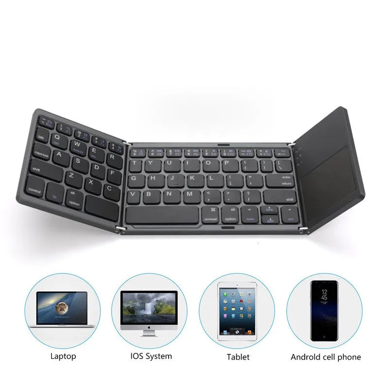 Teclado Bluetooth plegable