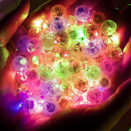 100/10Pcs Mini LED Balloon Lights