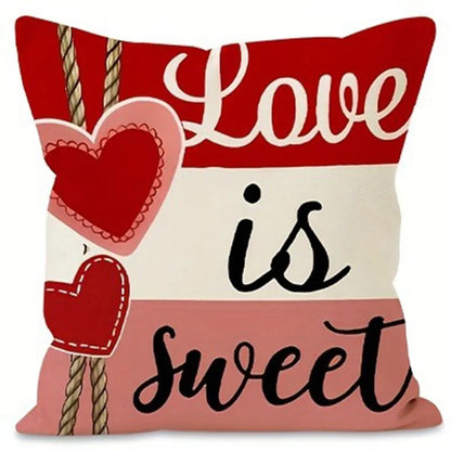 "Valentine's Day Love Heart" Pillow Covers