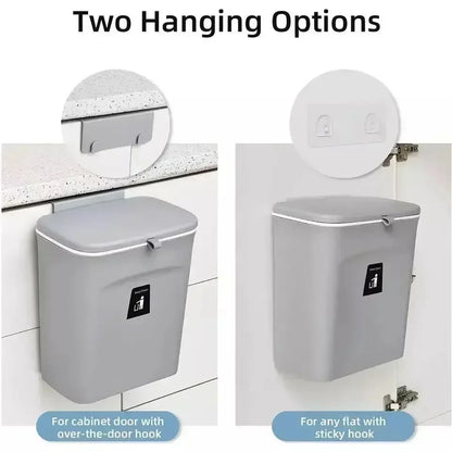 Door Hanging Trash Can