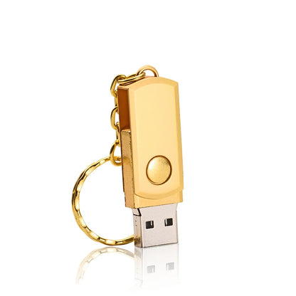 Porte-clés en métal avec clé USB