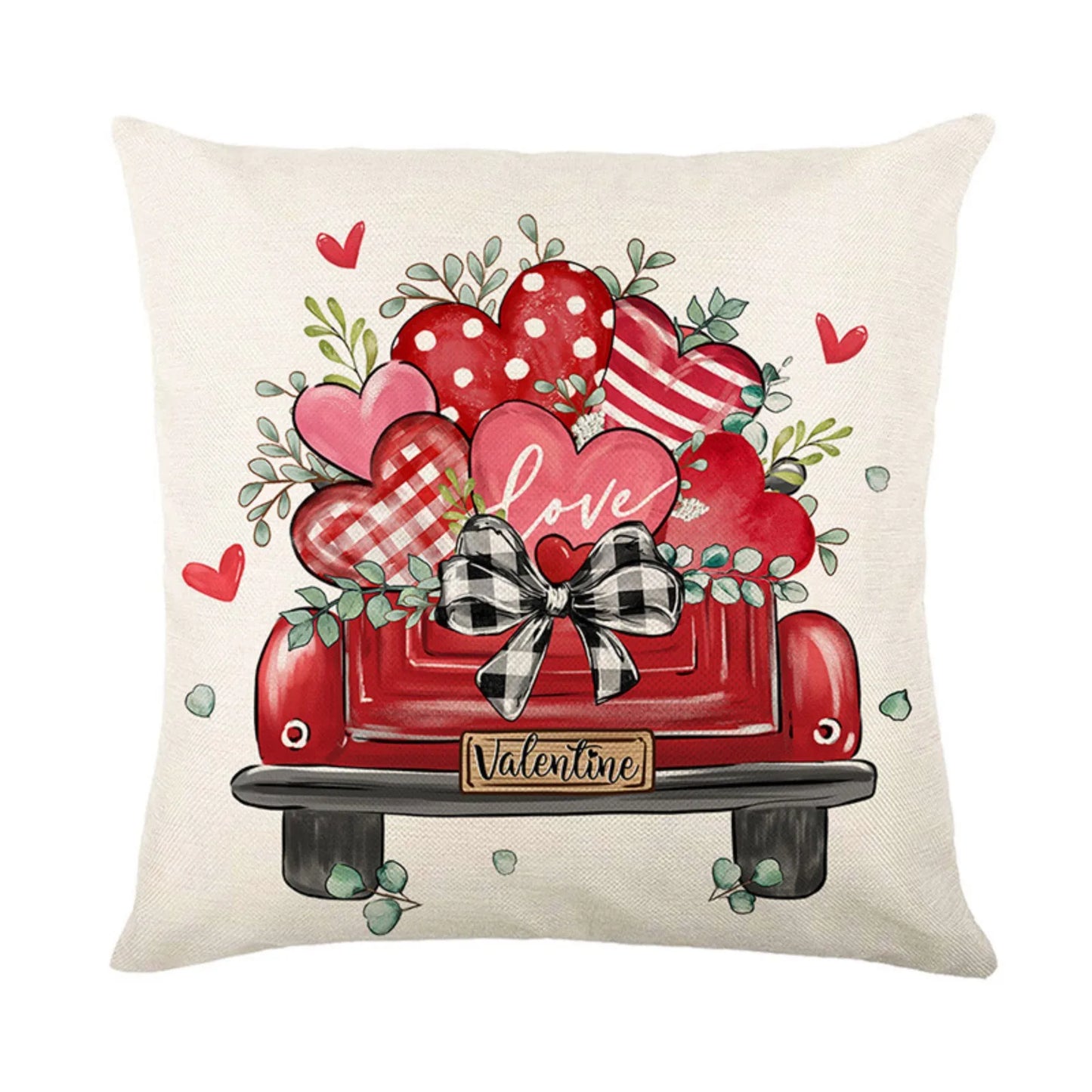 "Valentine's Day" Themed Pillow Covers