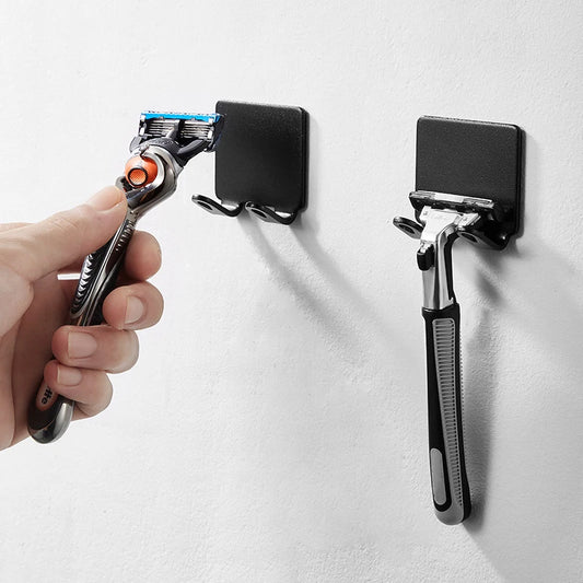 Bathroom Aluminum Razor Holder