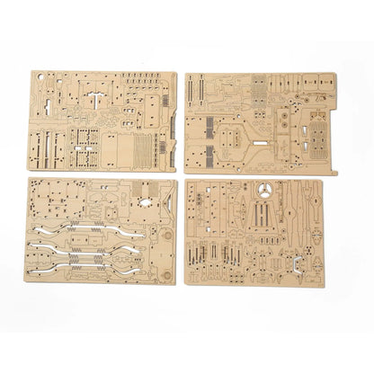 Puzzle 3D en bois pour Jeep tout-terrain