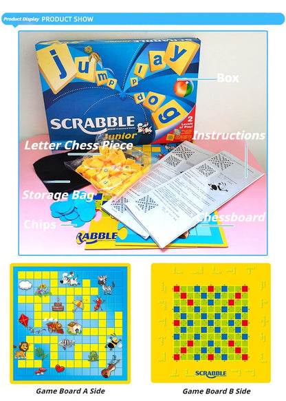 English Spelling Word SCRABBLE Game