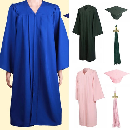 Graduation Gown, Cap and Tassel Set