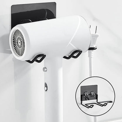 Wall Mounted Hair Dryer Rack