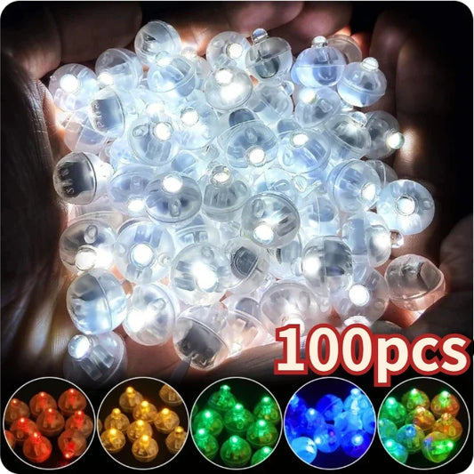 100/10Pcs Mini LED Balloon Lights