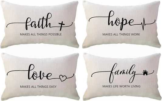 Inspirational Proverb Pillowcases