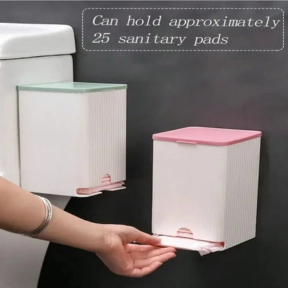 Wall-mounted Sanitary Napkin Storage