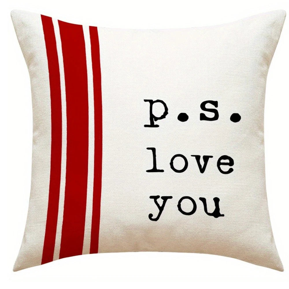 "Valentine's Day" Decorative Pillow Covers