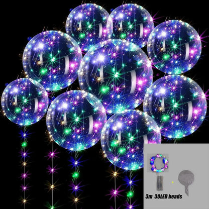 Transparent LED Balloons