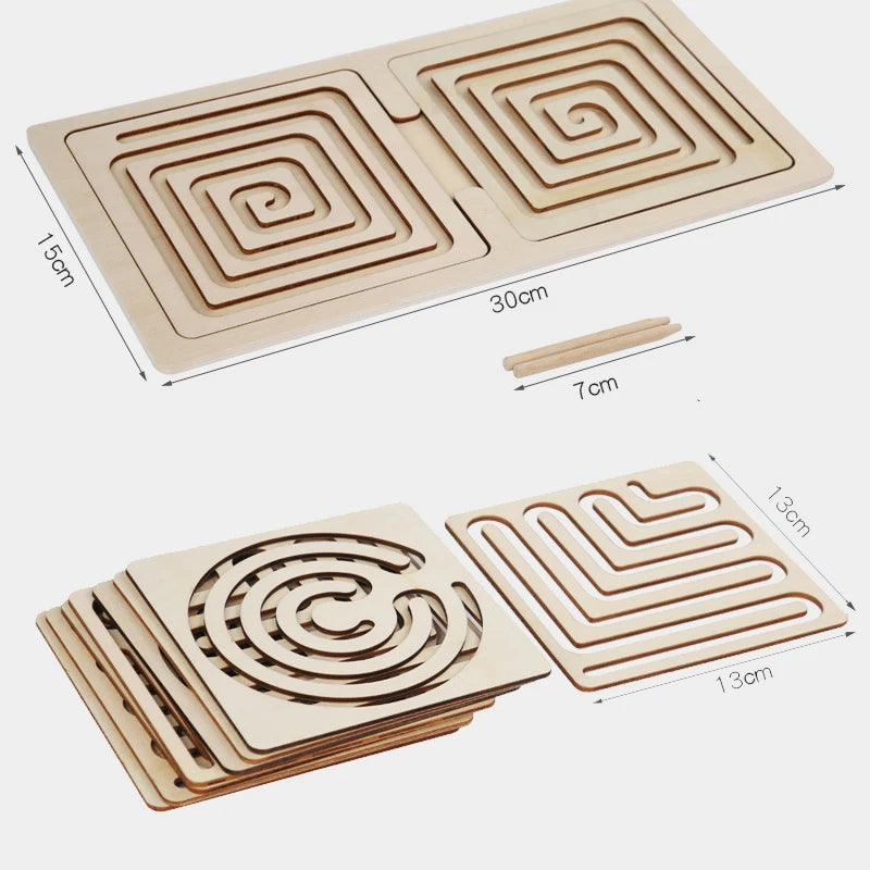 Pen Control Maze Board