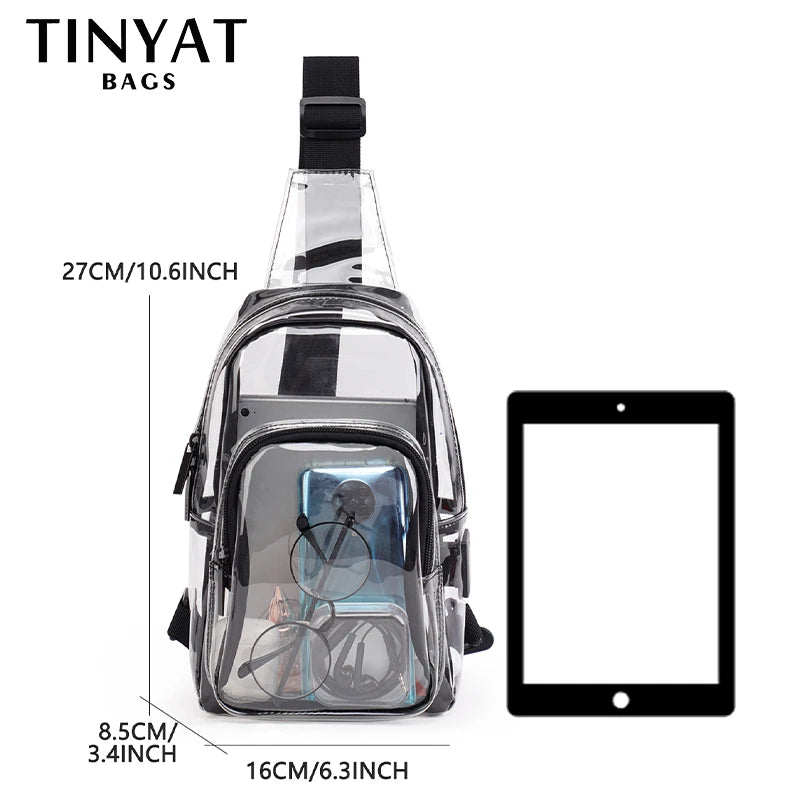 Clear Crossbody Bag