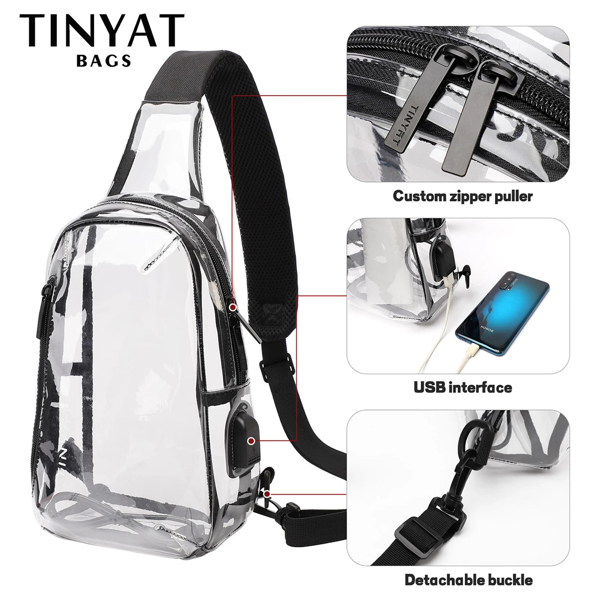 Clear Sling Bag