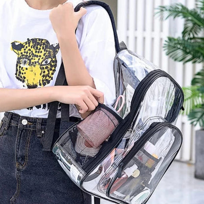 Clear Large Capacity Backpack