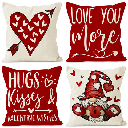 "Valentine's Day" Themed Pillow Covers