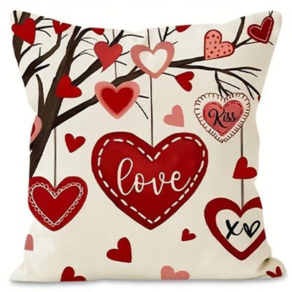 "Valentine's Day Love Heart" Pillow Covers