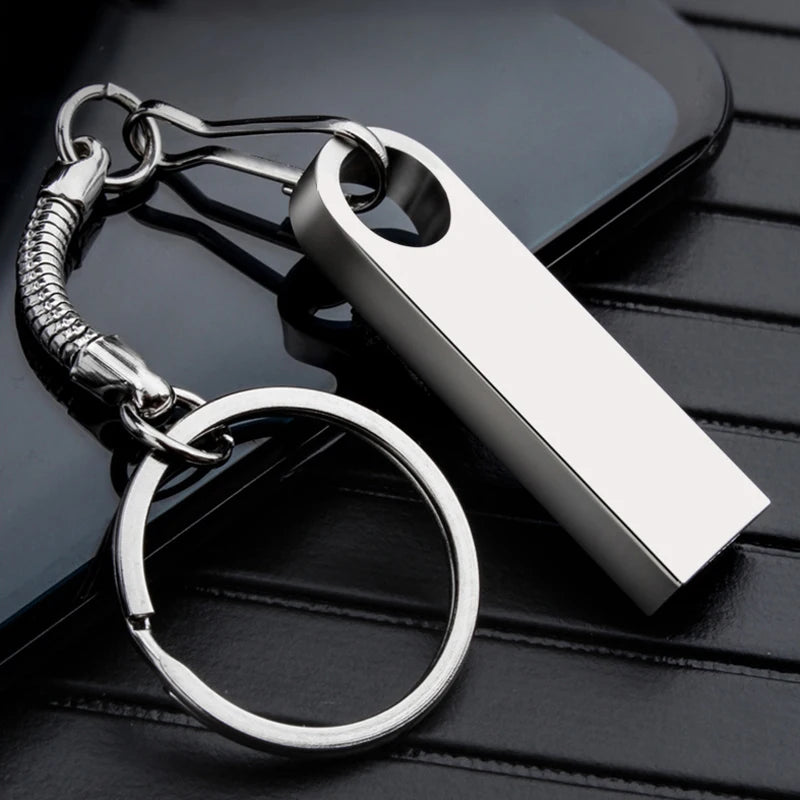 Metal USB Flash Drive Key Ring