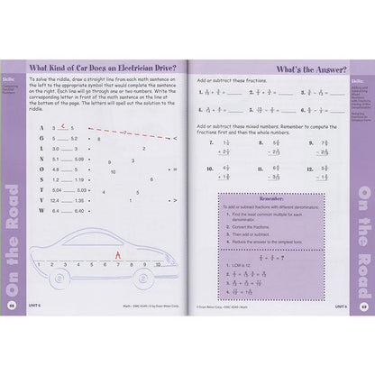 Cahier d'exercices de mathématiques Skill Sharpeners - 5e année