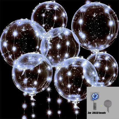 Transparent LED Balloons