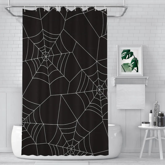 Spider Web Shower Curtain