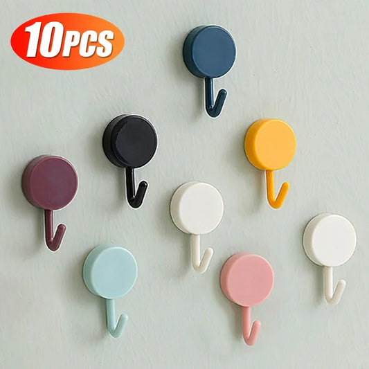 10PCS Self Adhesive Wall Hook