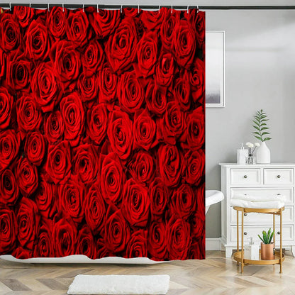 "Happy Valentines Day" Shower Curtains