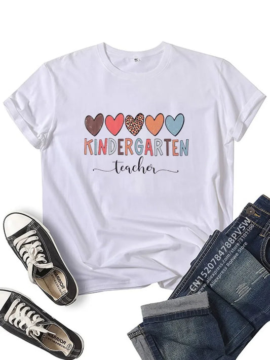 "Kindergarten Teacher" T-shirt