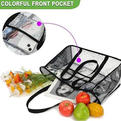Large Capacity Clear Tote Bag