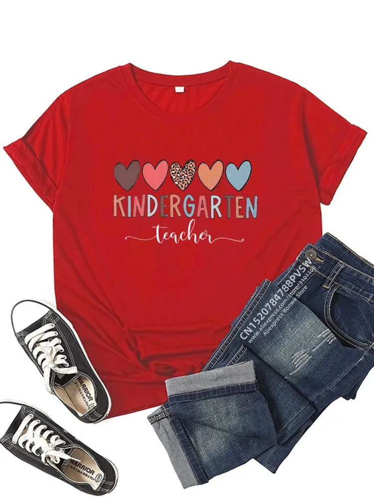 "Kindergarten Teacher" T-shirt