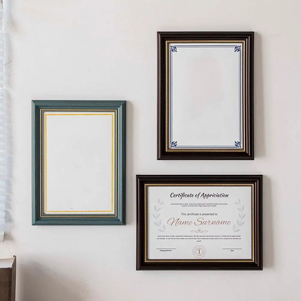 Resin Diploma Display Frame