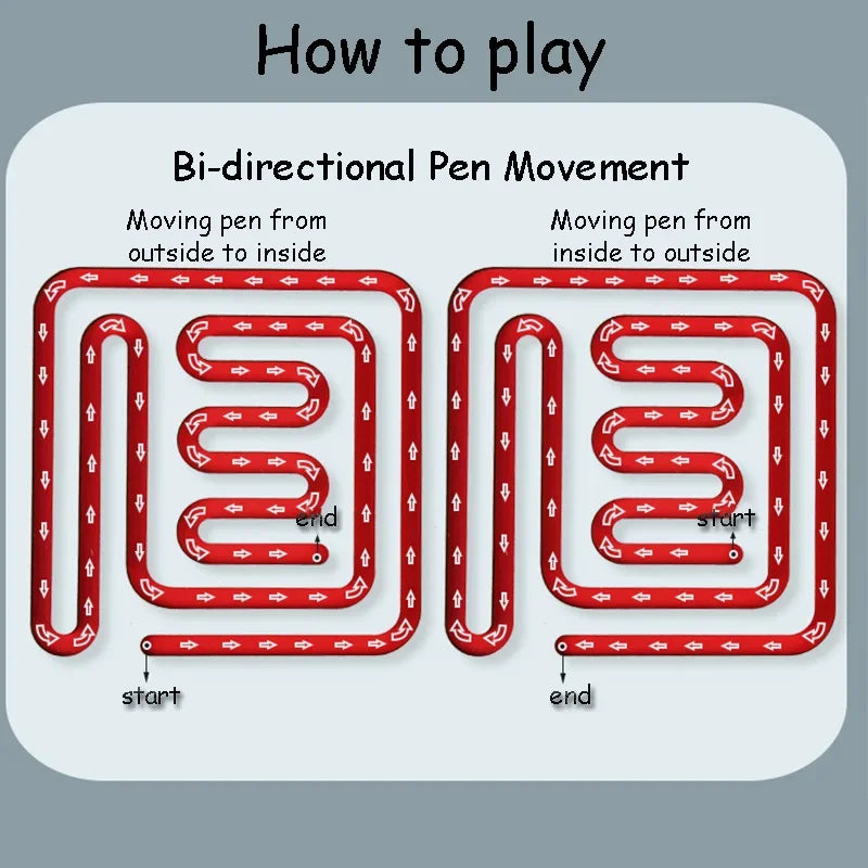 Pen Control Maze Board