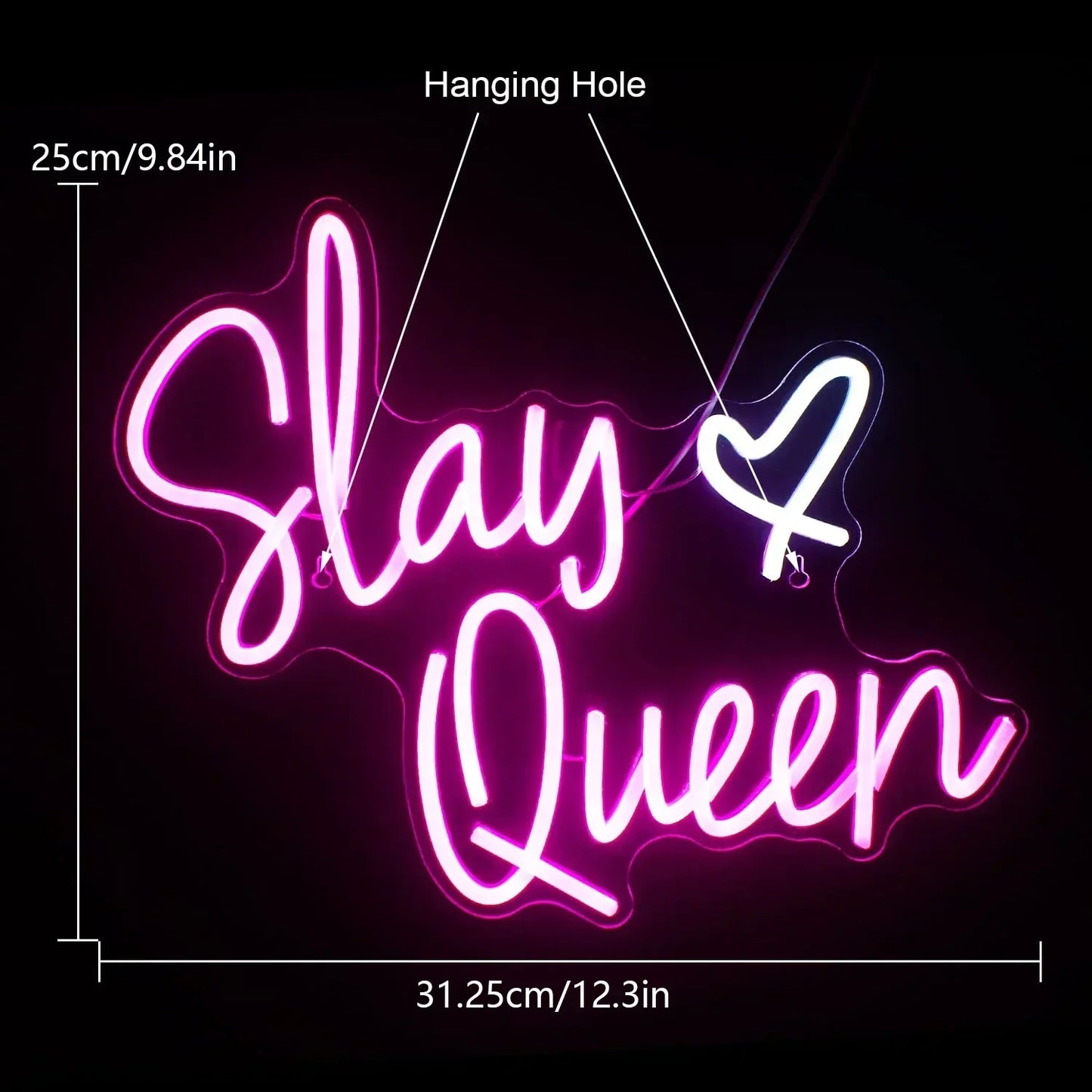 "Slay Queen" Neon Sign