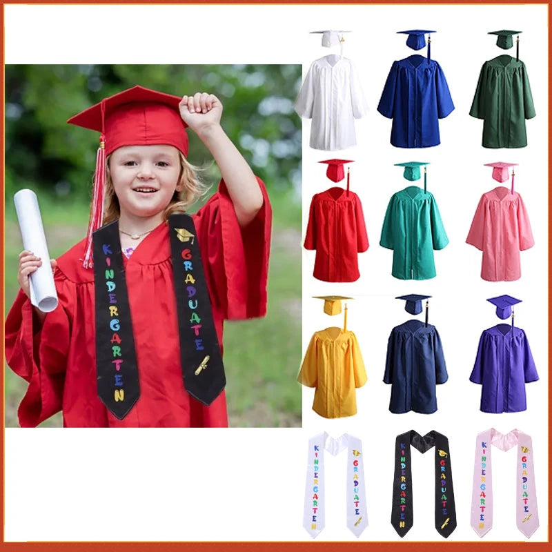 Children's Graduation Cap and Gown Set