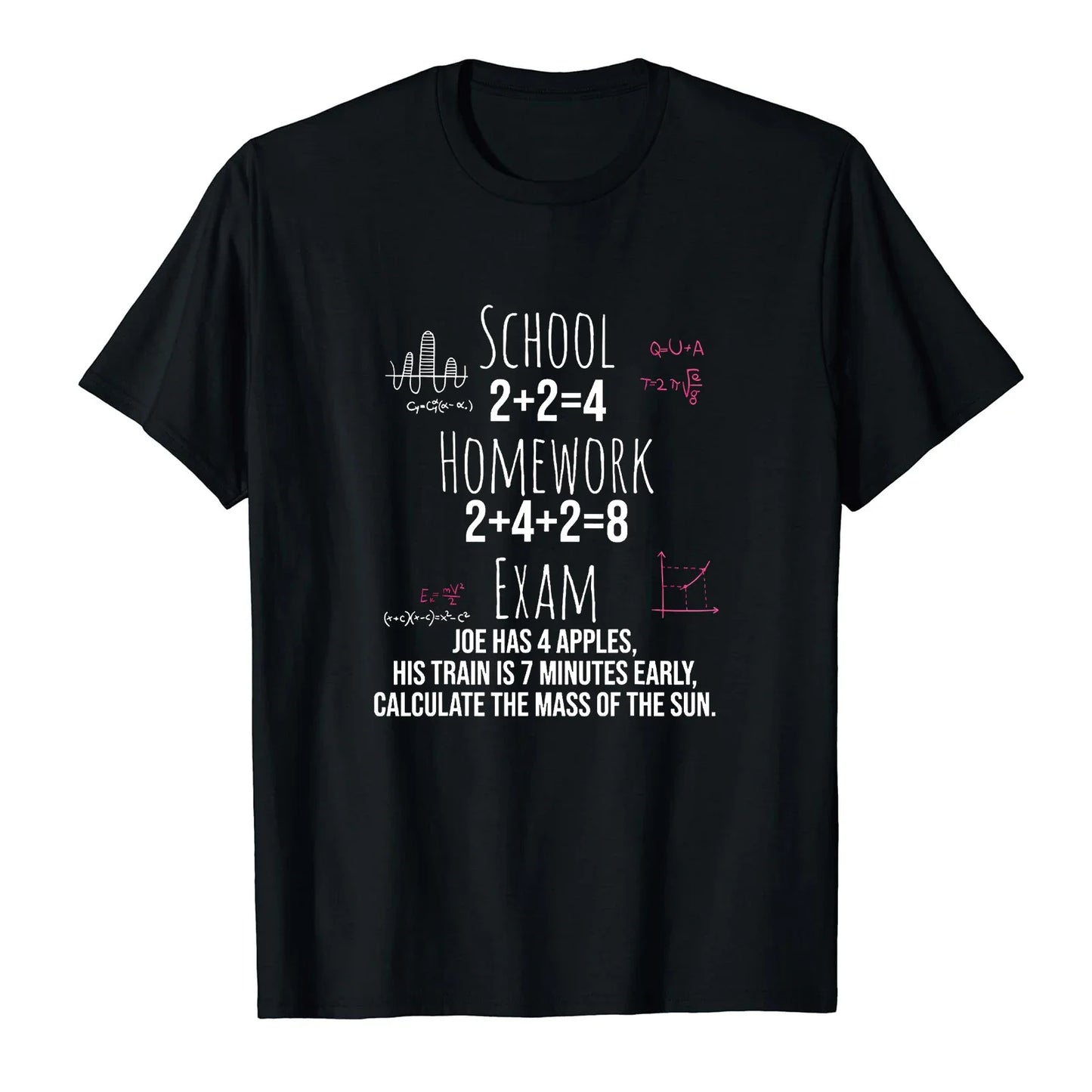 "School...Homework...Exam" T-Shirt