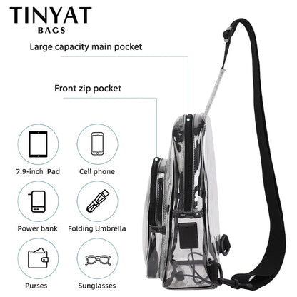 Clear Crossbody Bag