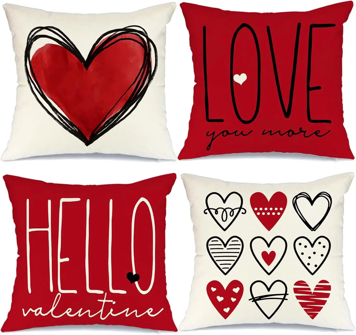 "Valentines Day" Pillow Covers