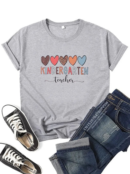 "Kindergarten Teacher" T-shirt